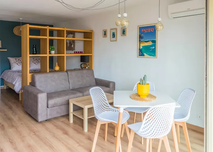 Lejlighed Le Petit Juanais - Parking Prive *